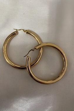 Golden Halka Küpe
