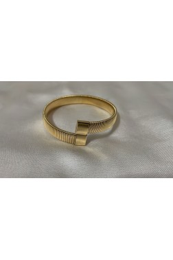 Kelepçeli Golden Bilezik