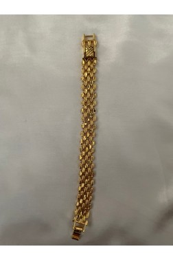 24K Gold Bileklik Sarmaşık Model
