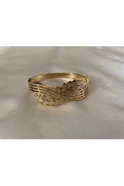 24K Gold Yaprak Model Bileklik