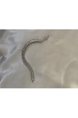 Sıralı Parlak Taşlı Bileklik