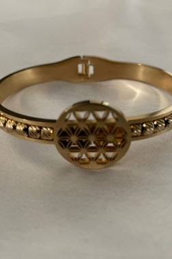 24K Gold Bileklik Yüzük Model