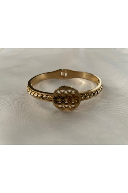 24K Gold Bileklik Yüzük Model