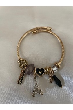 Pandora Gold Paris Charmlı Bileklik