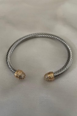 Gold Detaylı Pandora Bileklik