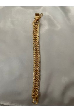 24K Gold Bileklik Parlak Model