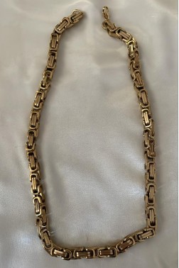 Golden Şarjör Kolye