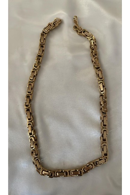 Golden Şarjör Kolye